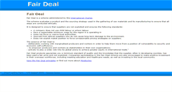 Desktop Screenshot of fairdeal.icharter.org