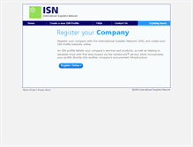 Tablet Screenshot of isn.icharter.org